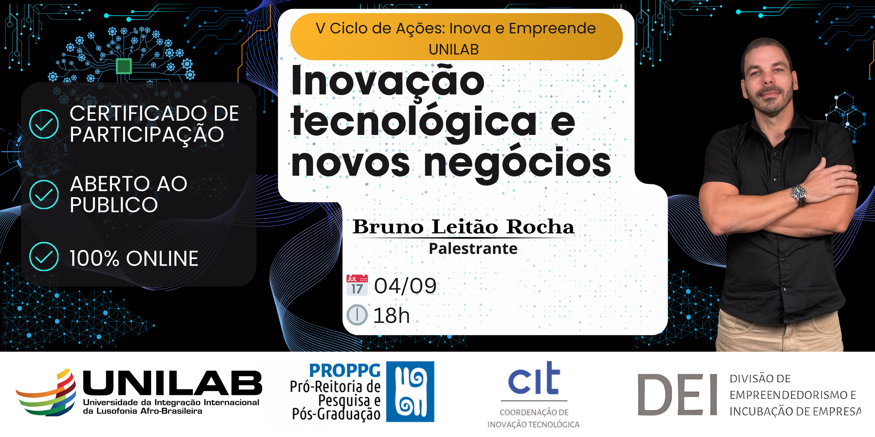 V Ciclo de Ações: Inova e Empreende UNILAB – Inova...